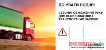 На Волині через спеку обмежили рух великовагового транспорту