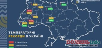 Спека встановила нові температурні рекорди в Україні: Луцьк і ще 10 міст перевищили історичні максимуми