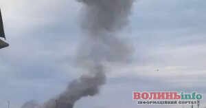 У Луцьку після атаки російського дрона горіла нафтобаза